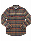 Men’s Stretch High Sierra Shirt - Olive Blanket Stripe