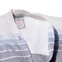 Men's El Garibaldi Robe - Indigo Stripe, Blue Water