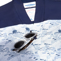 Men's El Garibaldi Robe - Rising Sun, Indigo