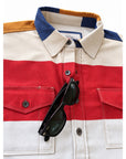 Men’s High Sierra Shirt - Gonzo Stripe, American Dream