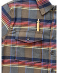 Men’s Stretch High Sierra Shirt - Olive Blanket Stripe