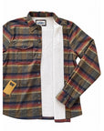 Men’s Stretch High Sierra Shirt - Olive Blanket Stripe