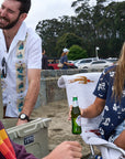 Men’s Tropic High Water Shirt - Guayabera, Agave White Sand