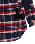 Women’s Shacket - Navy/Red/White Plaid