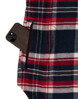 Women’s Shacket - Navy/Red/White Plaid