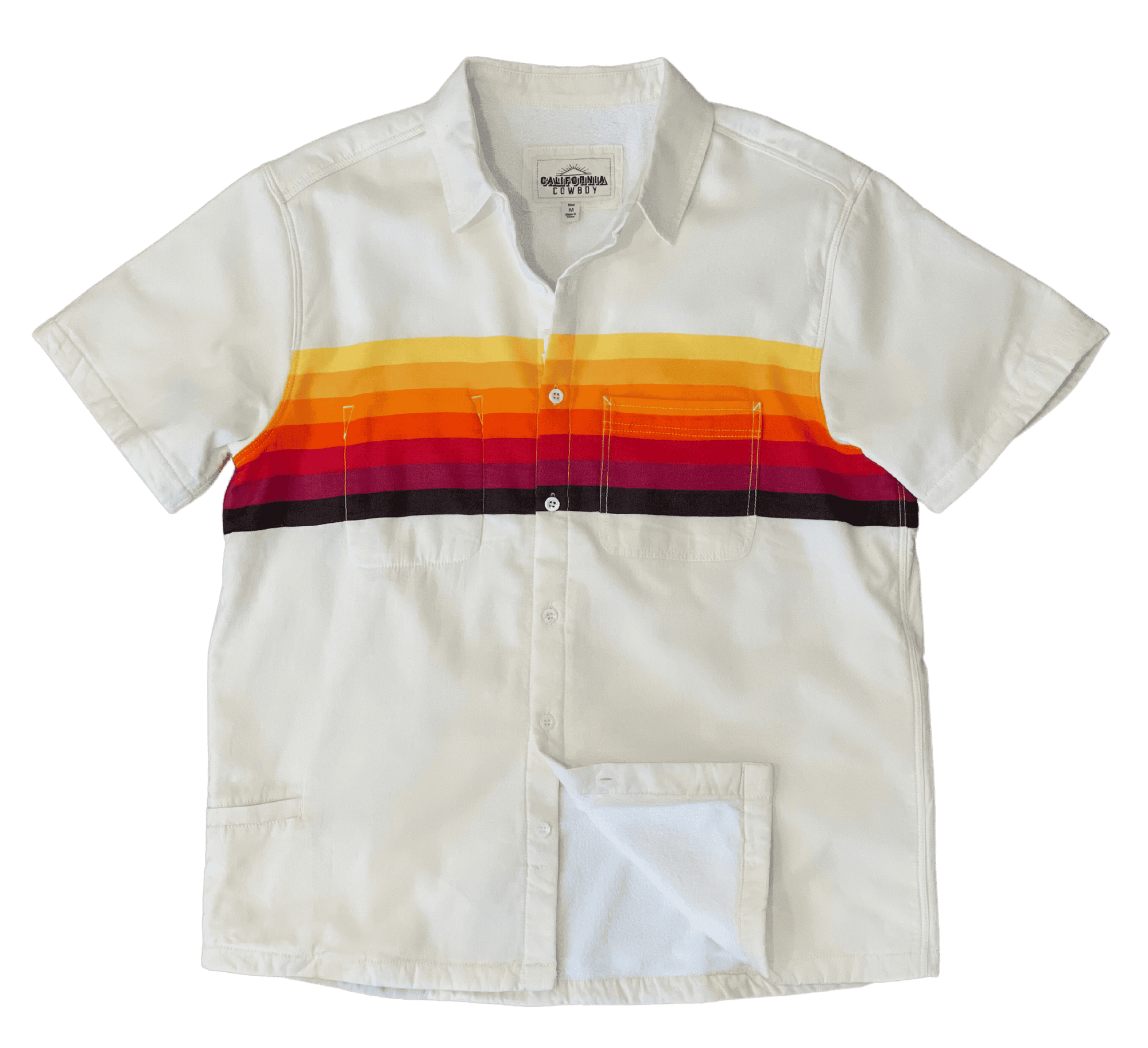 Men’s High Water Shirt - Horizon Stripe, Daybreak
