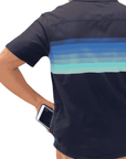Men’s High Water Shirt - Horizon Stripe, Deep Water
