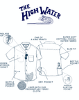 Men’s MTB High Water Shirt - Island Time Faded Fern