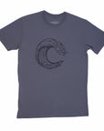 Men’s Dogtown Wash Tee - Roiling C, Faded Blue