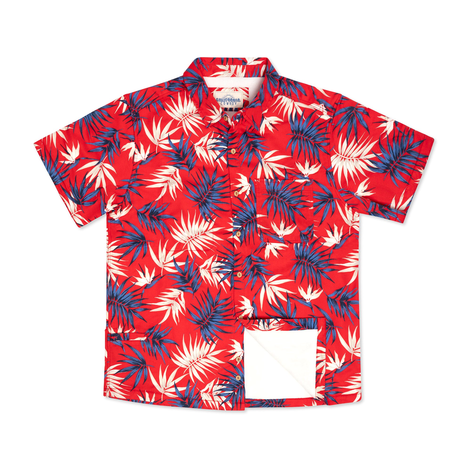 Men’s Stretch High Water Shirt - Bird of Paradise, Americana