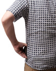 Men’s Stretch High Water Shirt - Breeze Block, White Sand