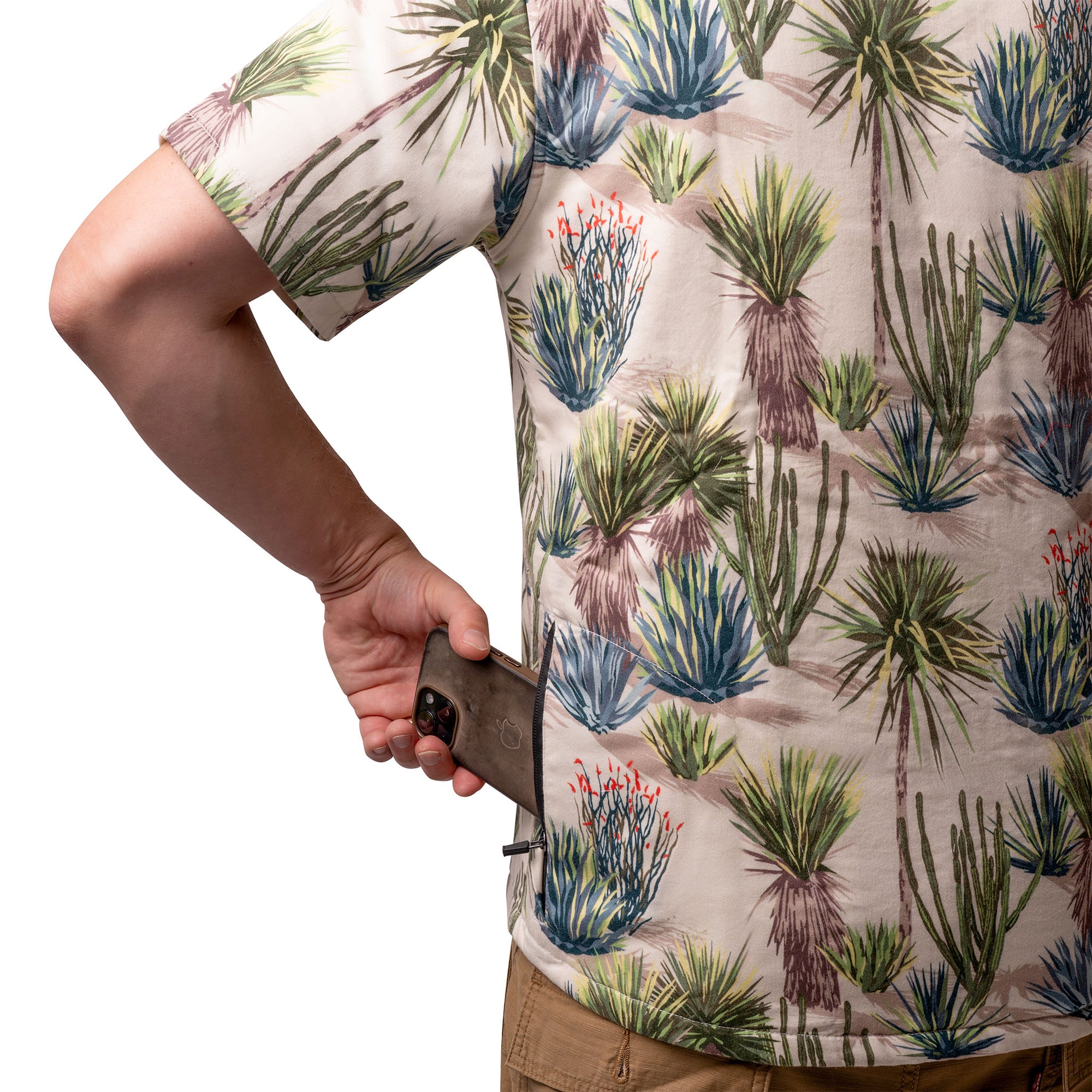 Men’s Stretch High Water Shirt - High Desert, Sand