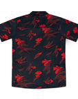Men’s Stretch Tropic High Water Shirt - Vintage Floral, Washed Navy