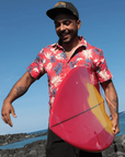 Men’s Stretch High Water Shirt - Bird of Paradise, Americana