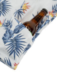 Men’s Stretch Tropic High Water Shirt - Bird of Paradise, White Sand