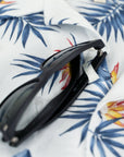 Men’s Stretch Tropic High Water Shirt - Bird of Paradise, White Sand