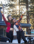 Women’s High Sierra Shirt - Orange Ember Check