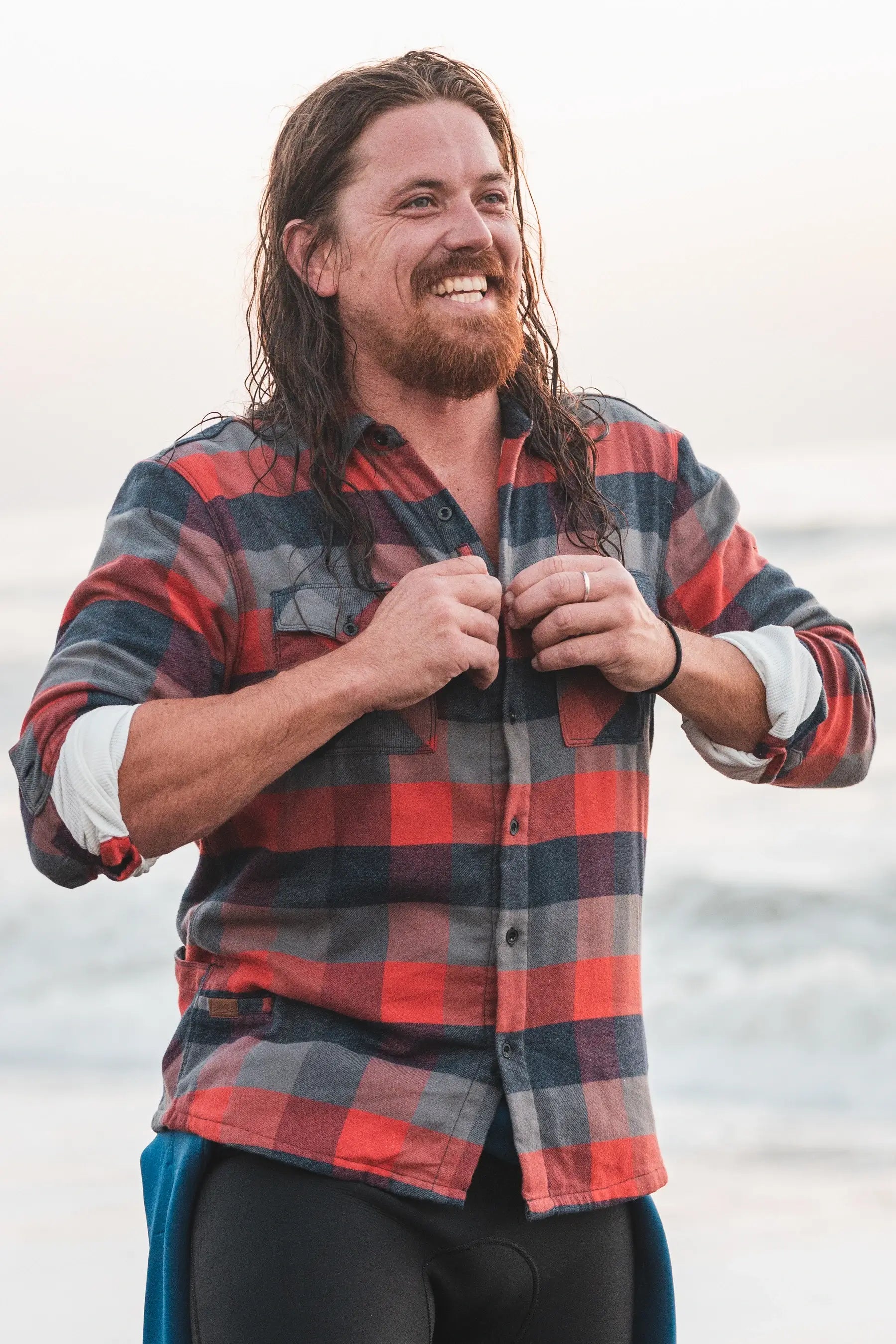 Men’s High Sierra Shirt - Campfire Check