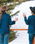 Women’s Western High Sierra Shirt - HSMF Sea Ranch Indigo
