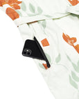 Women’s La Sirena Robe - Garibaldi Fish, White Sand
