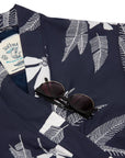 Women’s La Sirena Robe (Long) - Vintage Floral, Farallon Navy