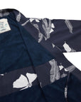 Women’s La Sirena Robe (Long) - Vintage Floral, Farallon Navy