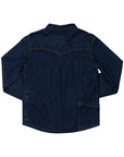 Men’s Western High Sierra Shirt - Sea Ranch Indigo