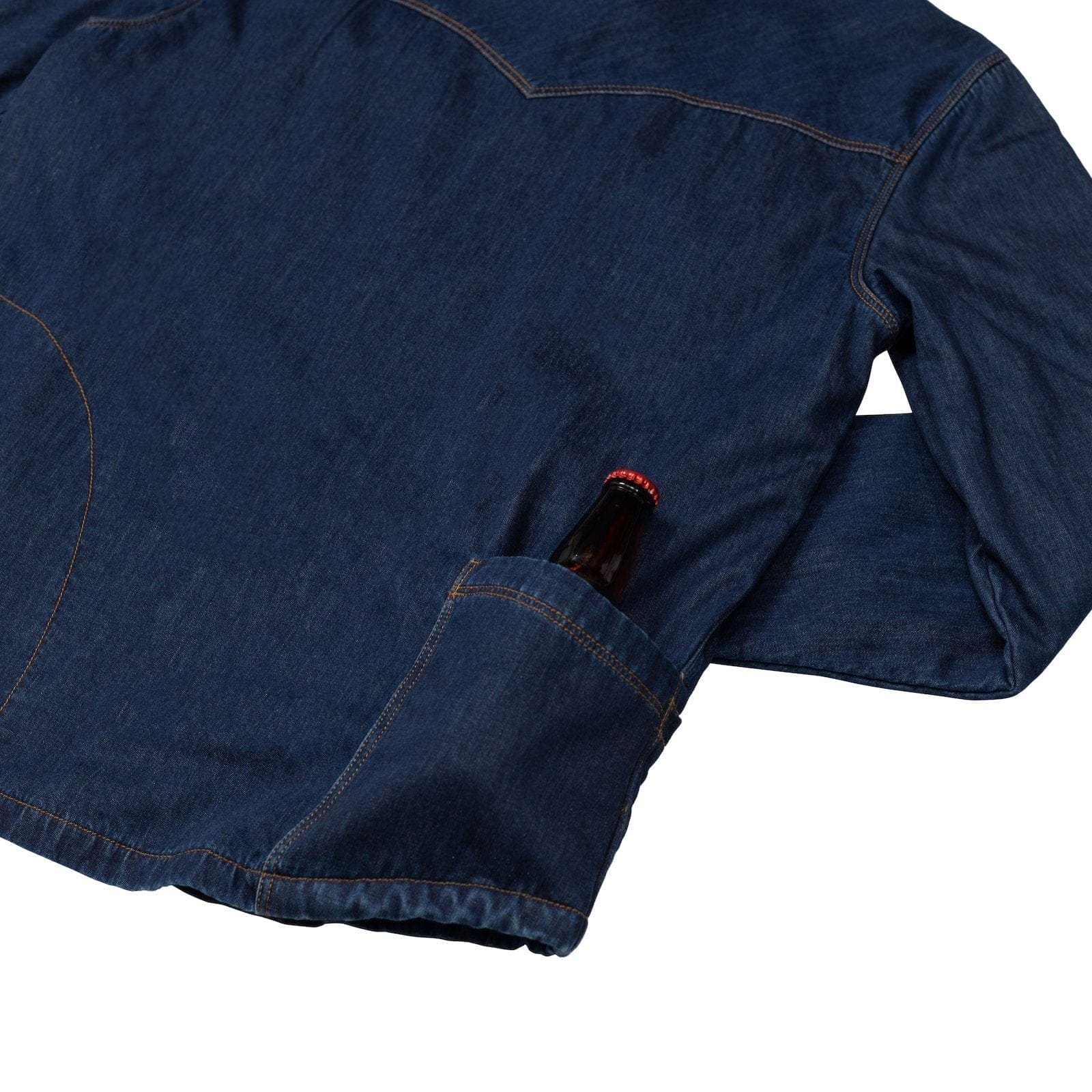 Men’s Western High Sierra Shirt - Sea Ranch Indigo HSMF