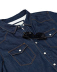 Men’s Western High Sierra Shirt - Sea Ranch Indigo