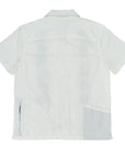 Men’s Tropic High Water Shirt - Guayabera, Agave White Sand