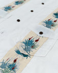 Men’s Tropic High Water Shirt - Guayabera, Agave White Sand