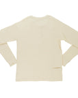 Men’s Organic Thermal Henley - White Sand