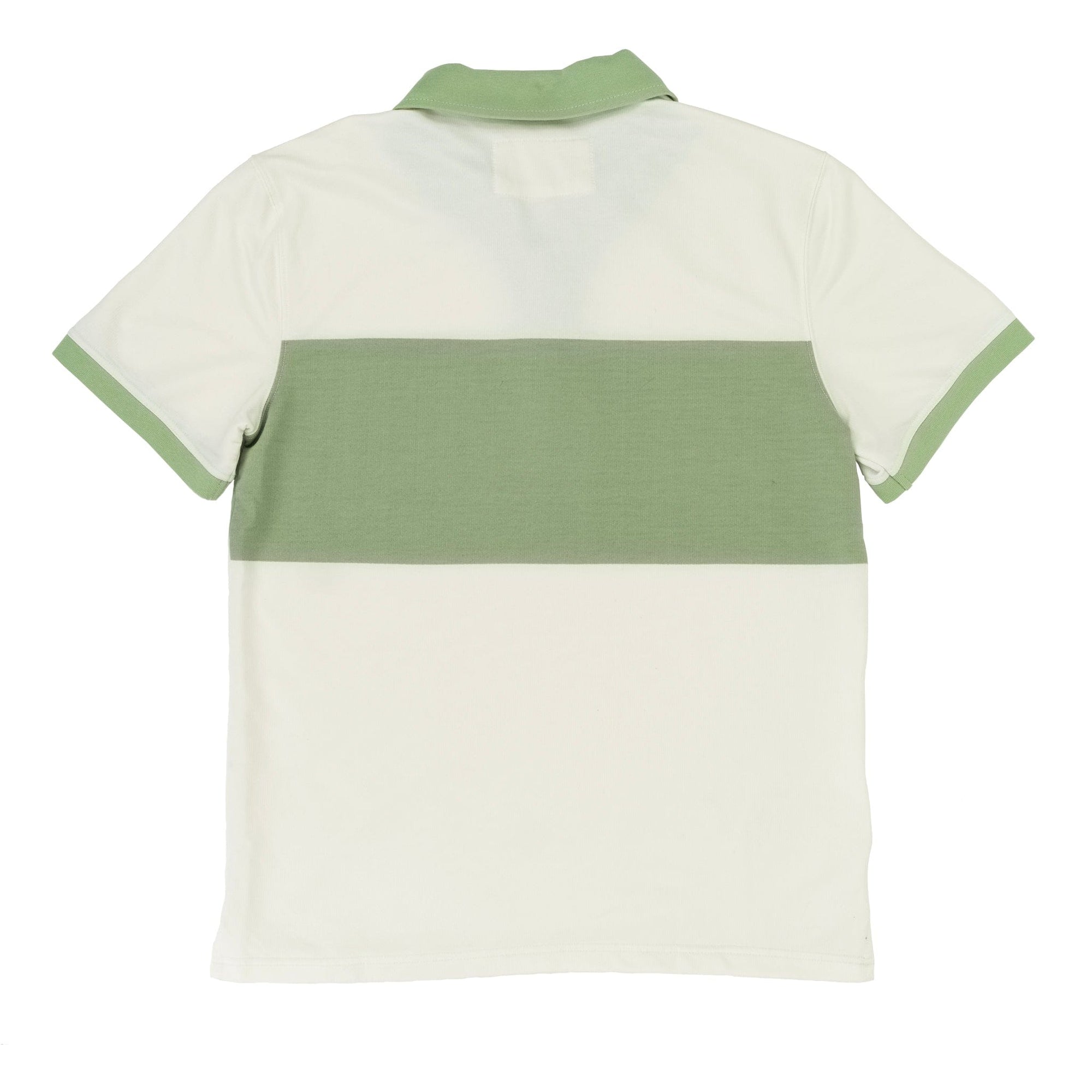 Men’s Polo -  Surf Stripe, White Sand/Sagebrush
