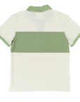 Men’s Polo - Surf Stripe, White Sand/Sagebrush