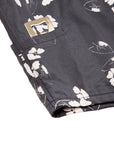 Women’s High Water Hawaiian Shirt With a Bottle Opener - California Poppy Washed Navy - California Cowboy