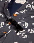 Women’s High Water Hawaiian Shirt With a Sunglass Loop - California Poppy Washed Navy - California Cowboy
