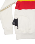 Men's PCH Full Zip Hoodie - Stripe, White Sand