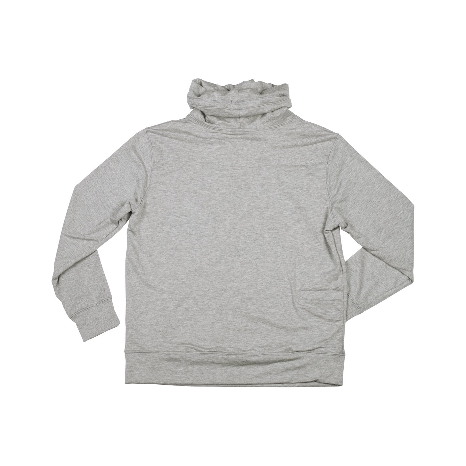 Women's Wagyu Fleece Cowl Neck - Heather Grey