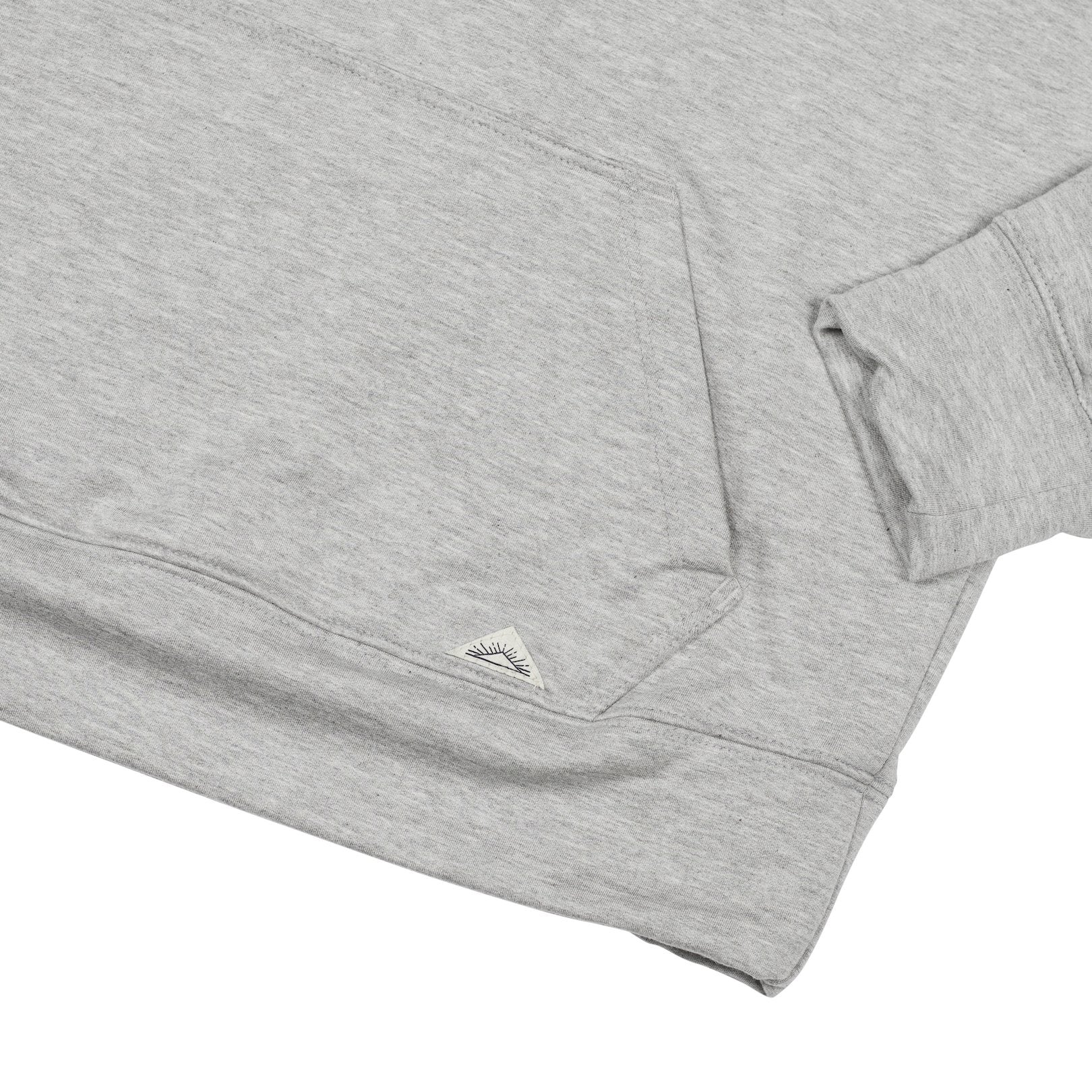 Women's Wagyu Fleece Cowl Neck - Heather Grey