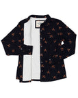 Women’s High Sierra Shirt - Hot Dog, Midnight Navy