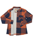 Women’s High Sierra Shirt - Orange Ember Check