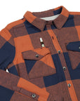 Women’s High Sierra Shirt - Orange Ember Check