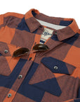 Women’s High Sierra Shirt - Orange Ember Check