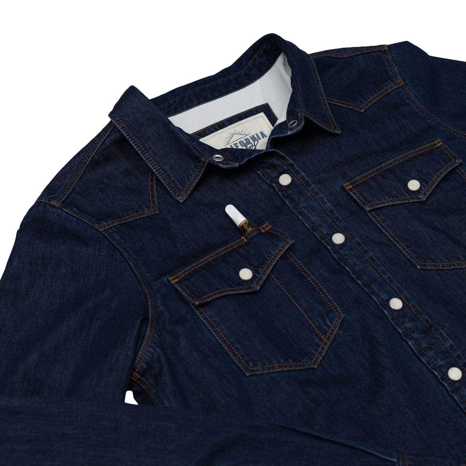 Women’s Western High Sierra Shirt - HSMF Sea Ranch Indigo
