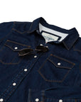 Women’s Western High Sierra Shirt - HSMF Sea Ranch Indigo