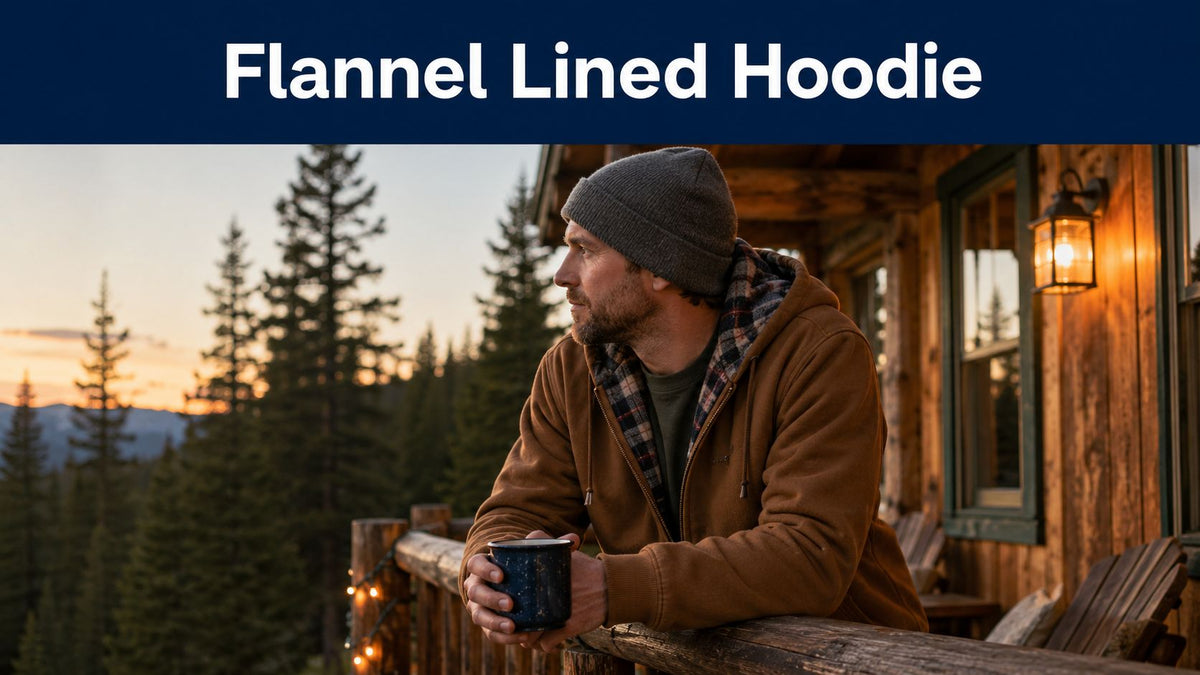 The Flannel Lined Hoodie: Your Après-Adventure Essential
