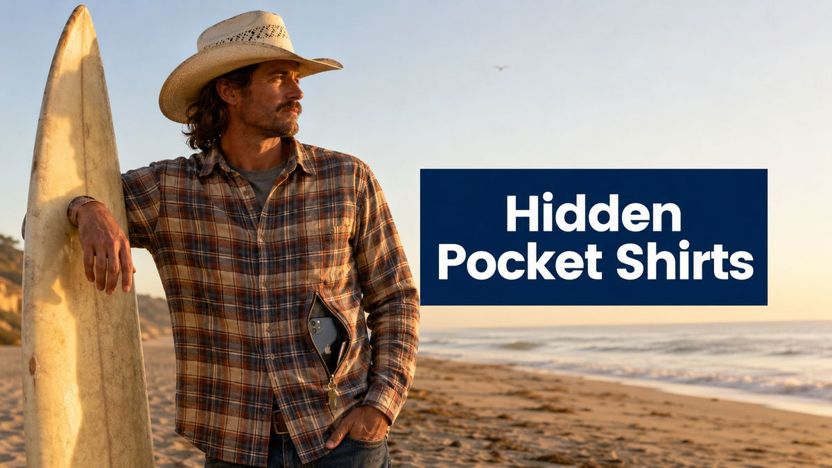 Hidden Pocket Shirts the Art of Social Readiness