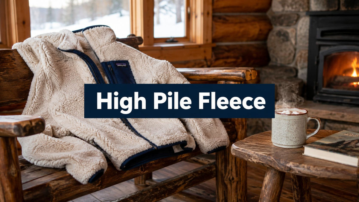 High Pile Fleece: The Ultimate Après-Ski & Cabin Layer
