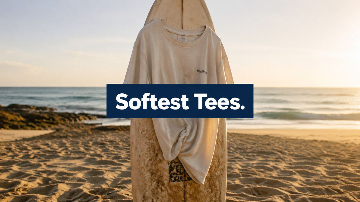 Softest Graphic Tees for Après-Ski and Surf-to-Sand Living