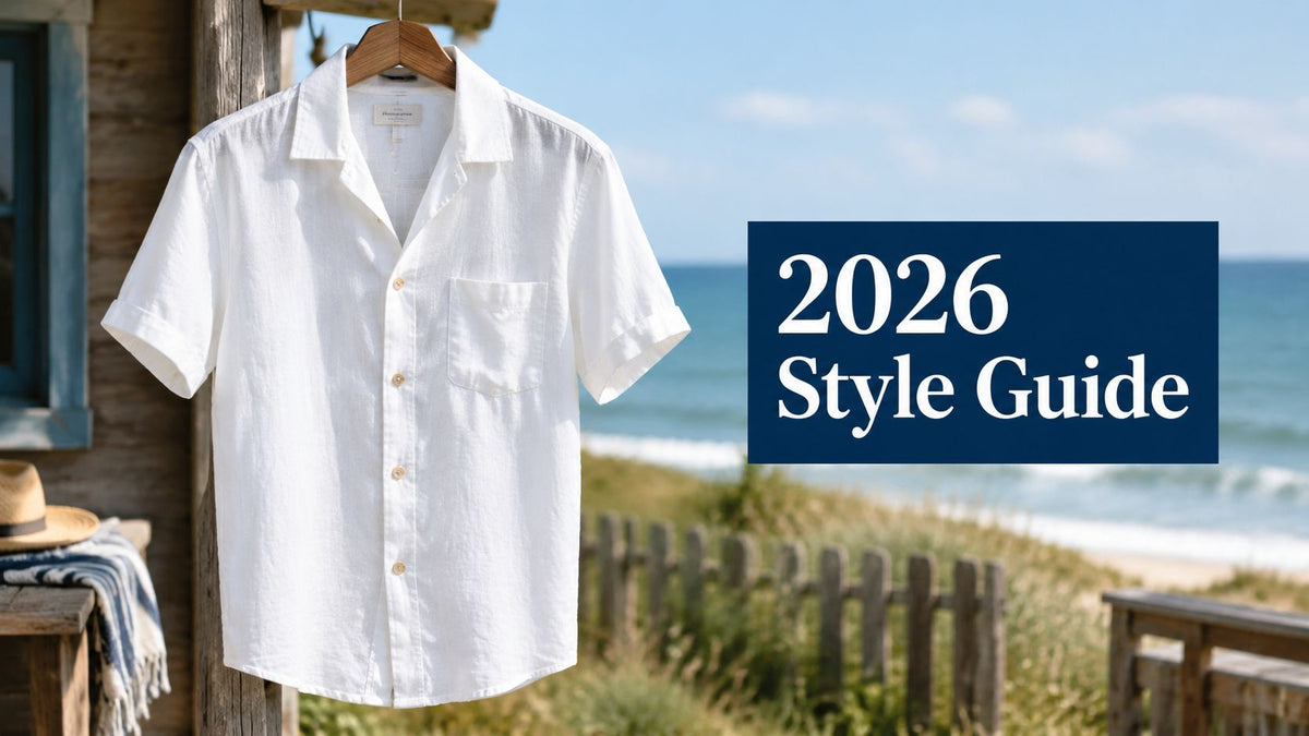 White Linen Shirt Mens Short Sleeve: Your 2026 Style Guide
